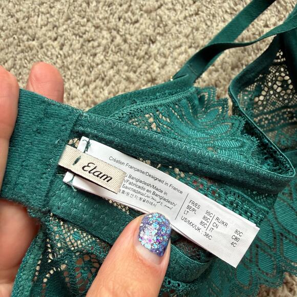 Etam Push Up Bra Size 36C - Picture 6 of 7